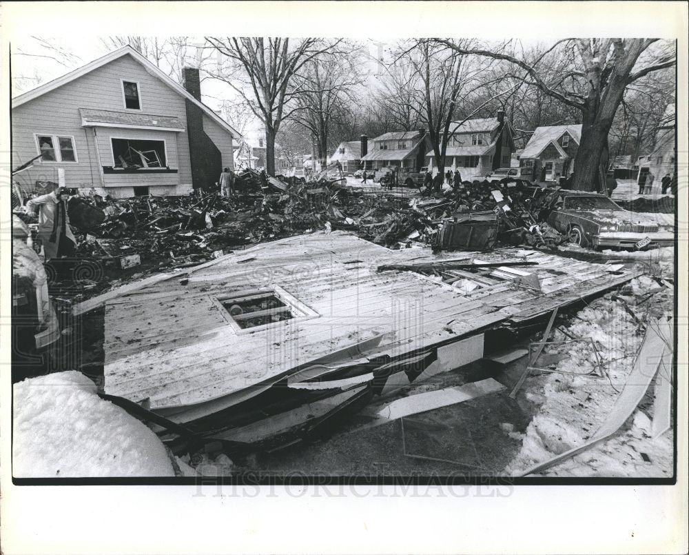 1979 Press Photo Explosion - Historic Images