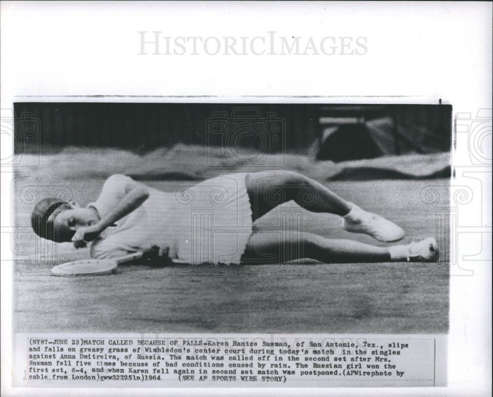 1964 Press Photo Karen Hantze Susman - Historic Images