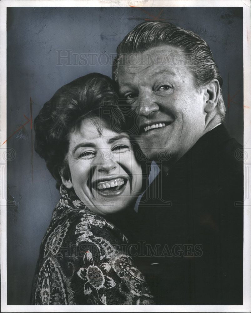 1963 Press Photo Libi Staiger Art Lund Americans actors - Historic Images