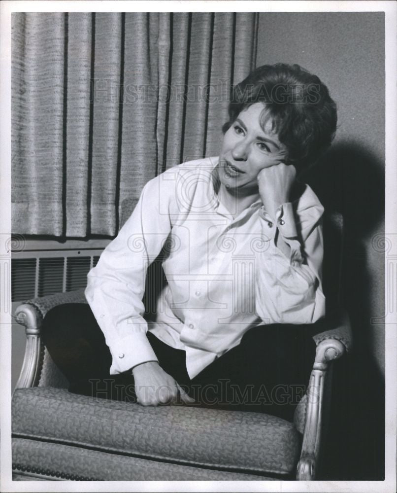 1963 Press Photo Libi Staiger, Actress - Historic Images