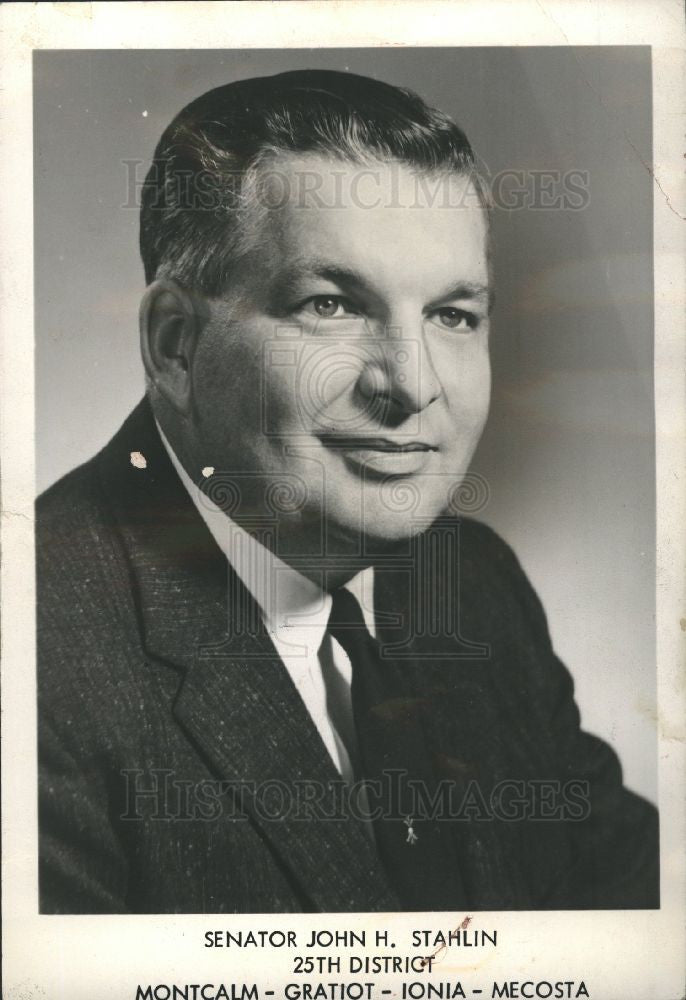 1959 Press Photo John H. Stahlin Senator - Historic Images
