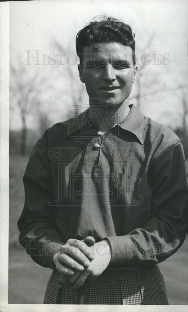 1937 Press Photo Marvin Stahl, Golfer - Historic Images