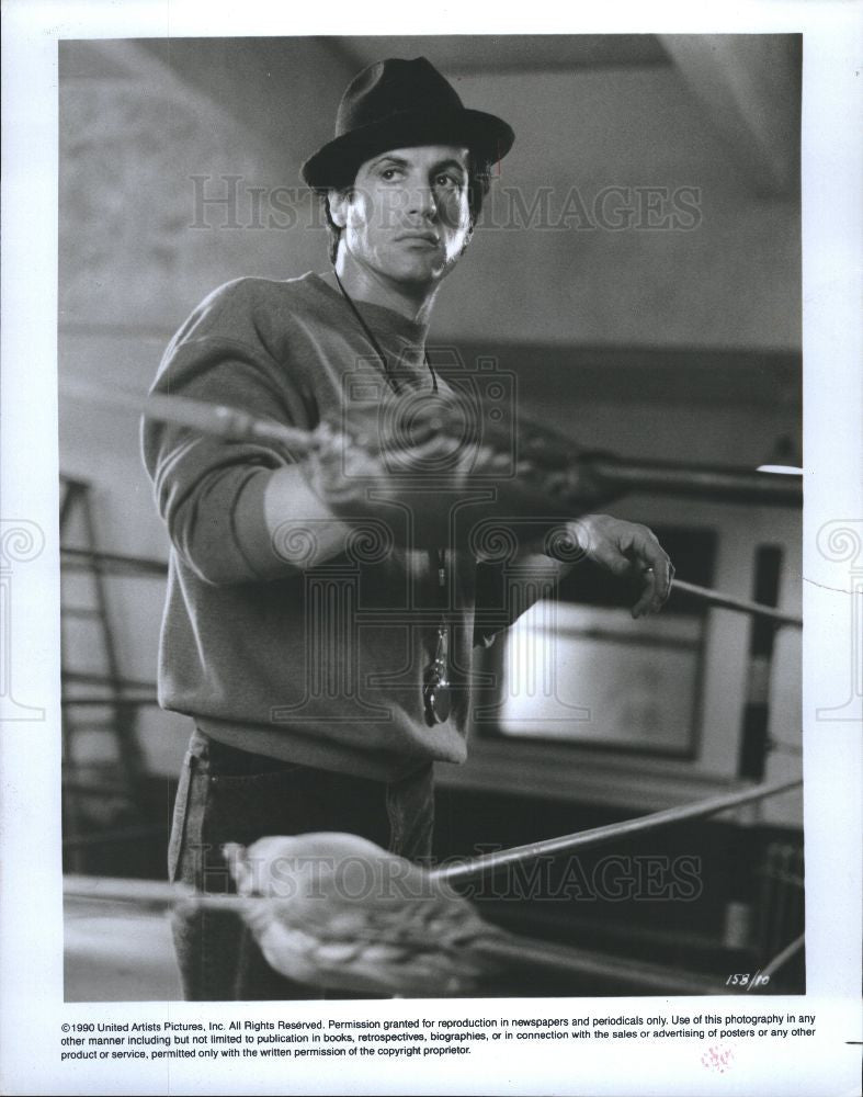 1995 Press Photo Sylvester Stallone Actor Director - Historic Images