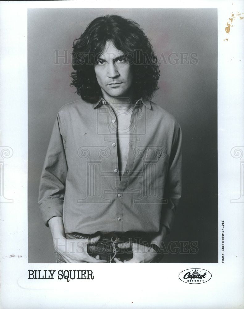 1981 Press Photo rock musician. - Historic Images