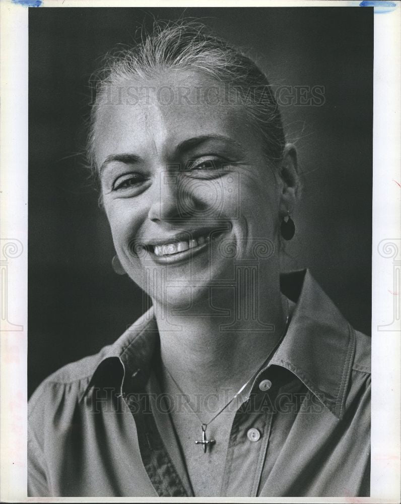 1980 Press Photo Susan Sprunk, Hudsons, Target, Sales - Historic Images