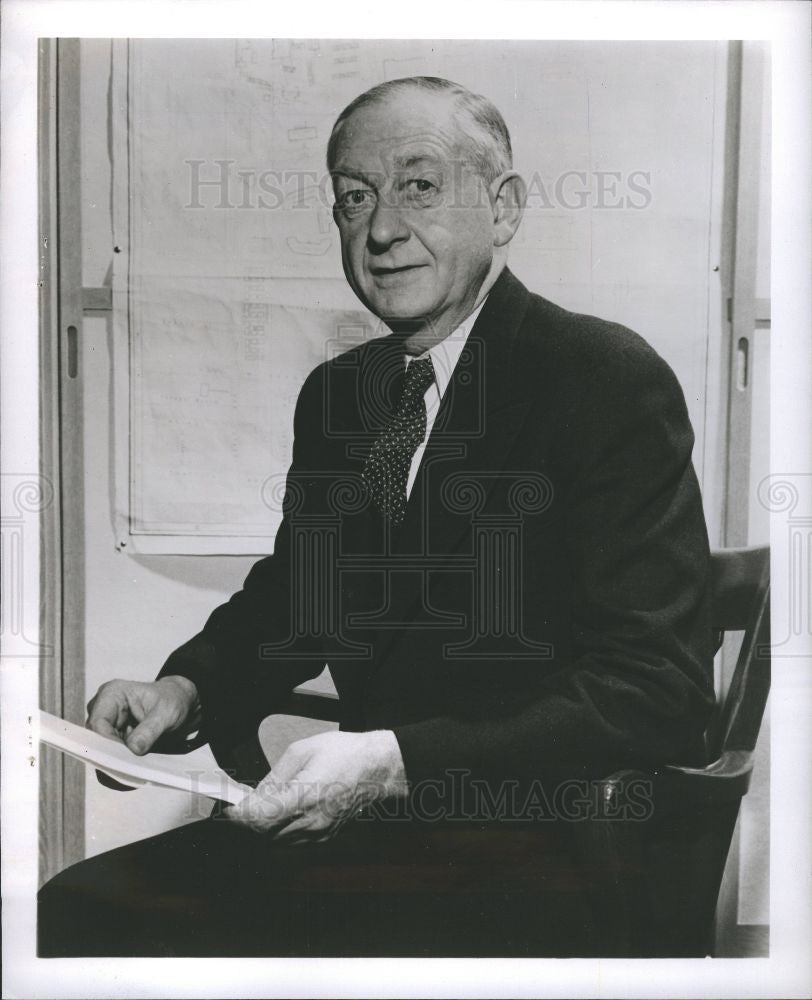 1952 Press Photo Robert Sproul University California - Historic Images