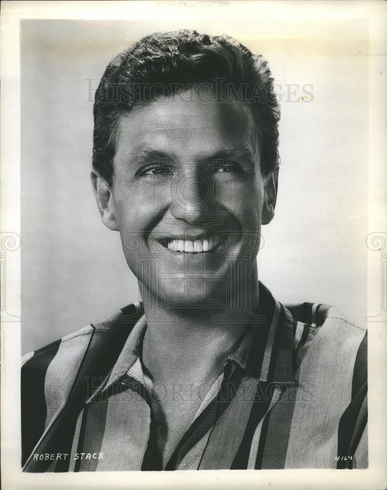1960 Press Photo Robert Stack - Actor