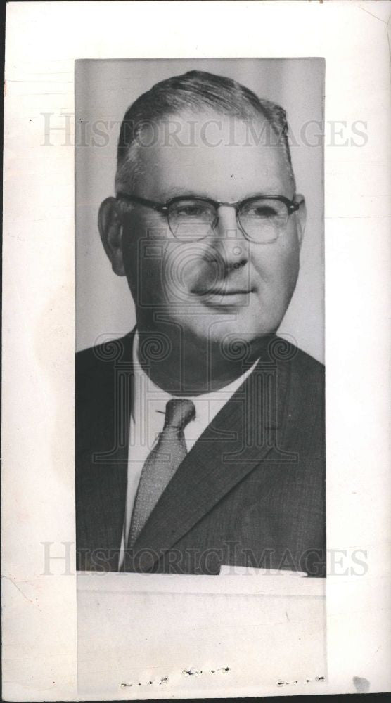 1961 Press Photo Dale Stafford - Michigan PA President - Historic Images