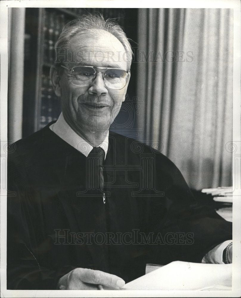 1979 Press Photo Judge Harold Staffeld - Historic Images