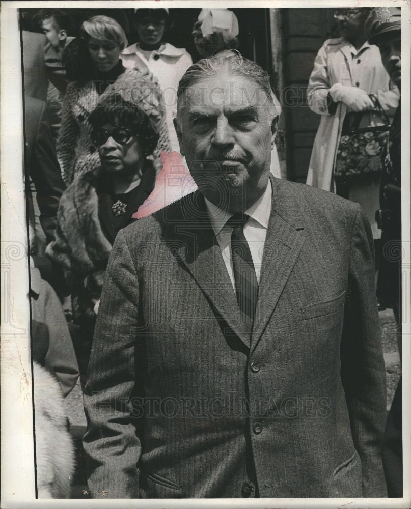 1967 Press Photo Staebler, Michegan, politician - Historic Images