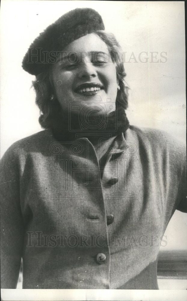 1935 Press Photo Geraldine Spreckels, sugar, Paris - Historic Images