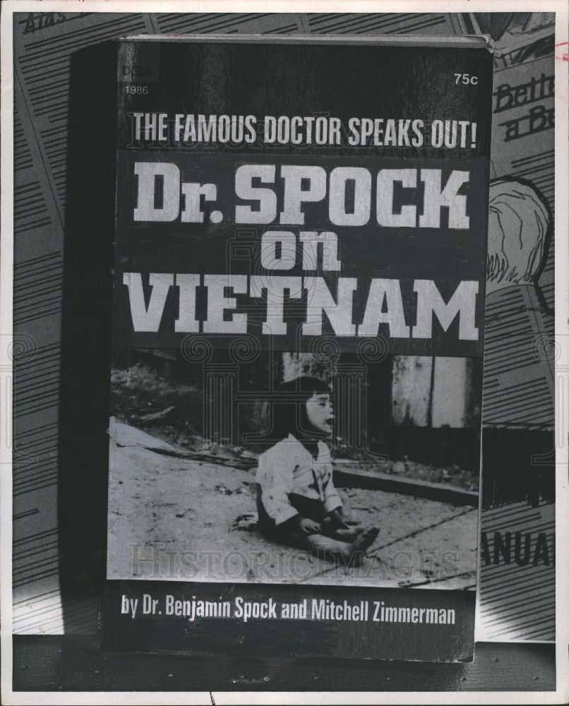 1968 Press Photo Dr.Benjamin Spock American Doctor - Historic Images