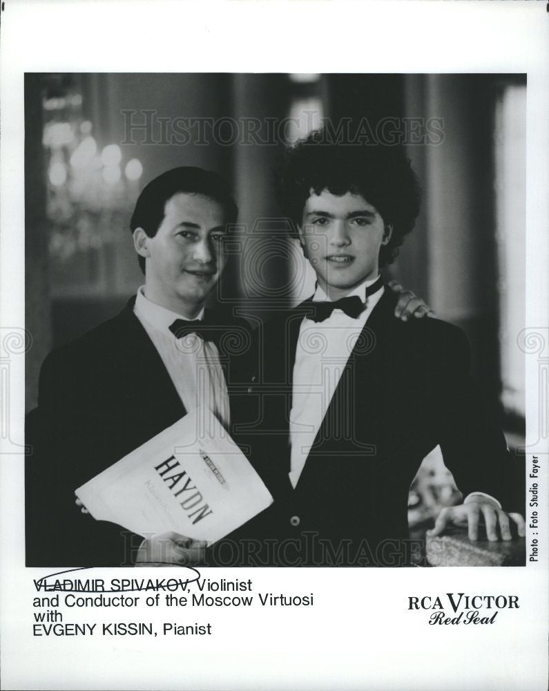 1988 Press Photo Vladimir Spivakov  Violinist - Historic Images