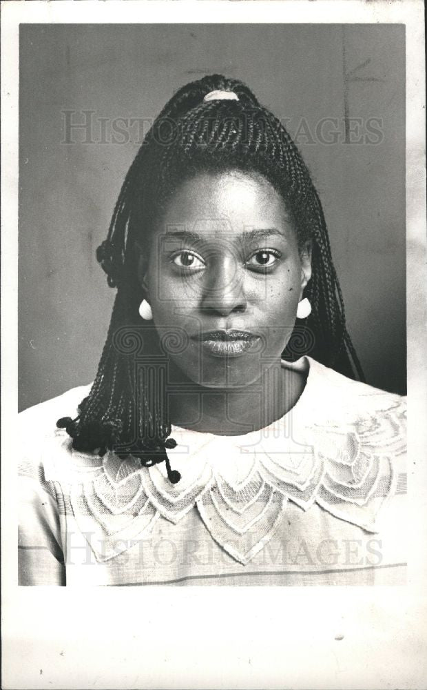 1990 Press Photo Cassandra Spratling - Spirit Award - Historic Images