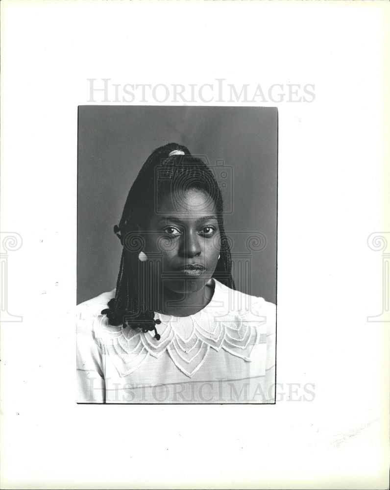 1985 Press Photo Cassandra Spratling - Historic Images