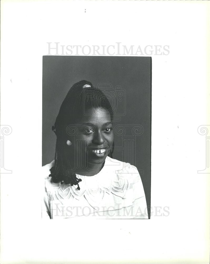 1985 Press Photo Cassandra Spratling - Historic Images