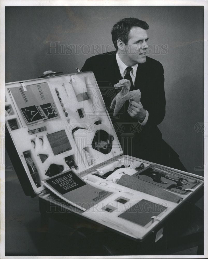 1969 Press Photo Michael Sporn, American Animator - Historic Images