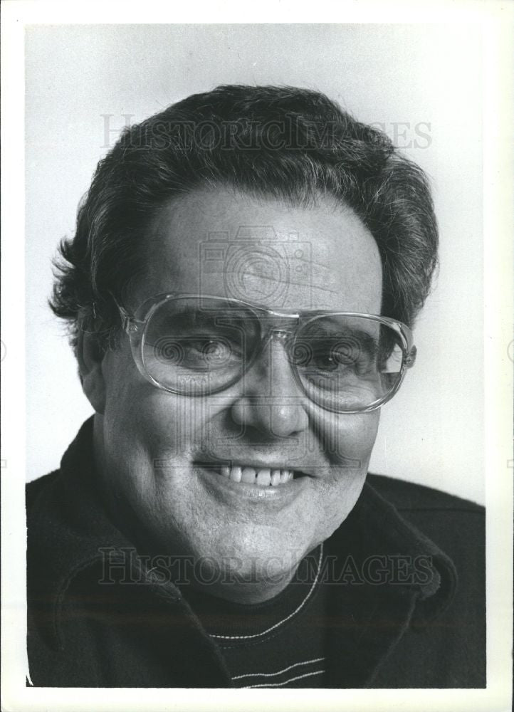 Press Photo Bob Talbert Editor Columnist - Historic Images