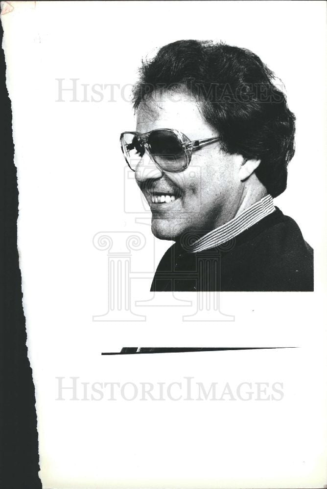 1979 Press Photo Man Bob Talbert, journalist - Historic Images