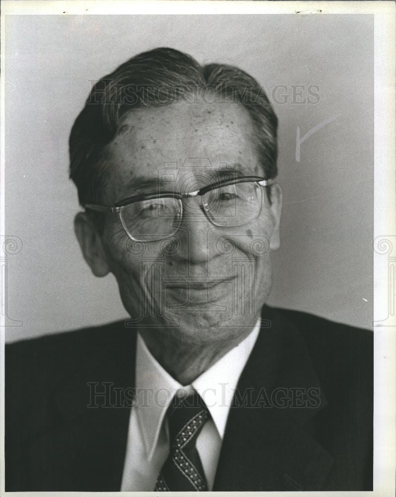 1980 Press Photo Nissan Hiroshi Takahashi Auto Imports - Historic Images