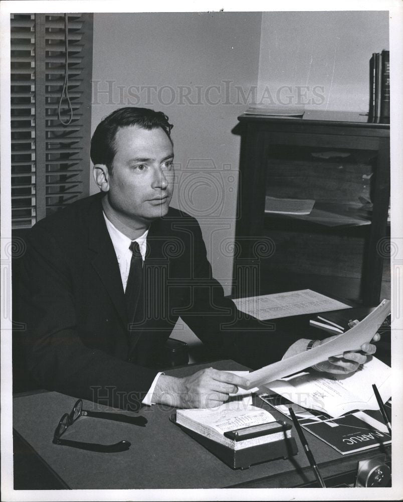 1964 Press Photo Wayne County, Circuit Judge - Historic Images