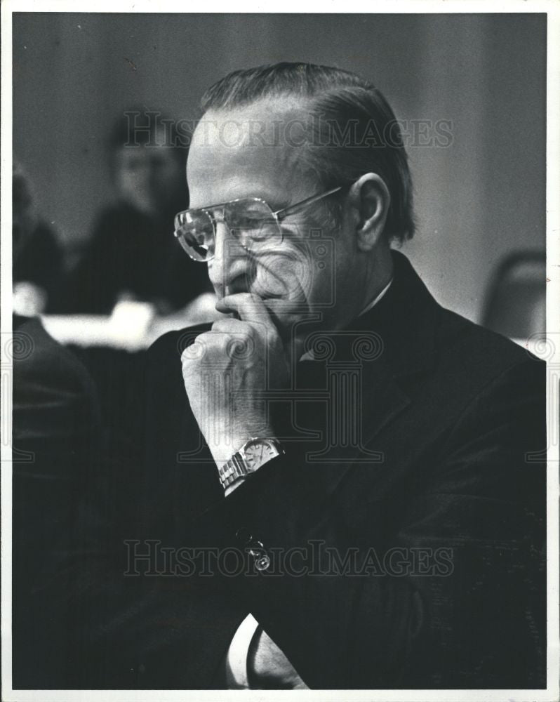1983 Press Photo Edmund Szoka Archbishop - Historic Images