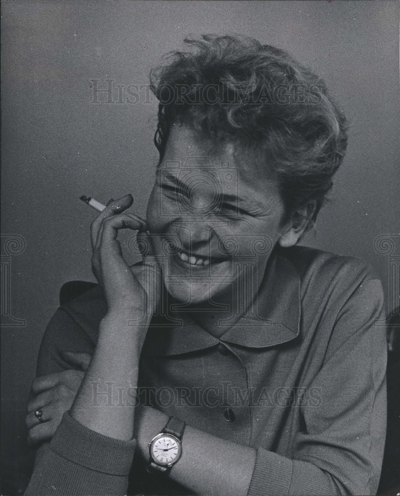 1962 Press Photo laughs, - Historic Images
