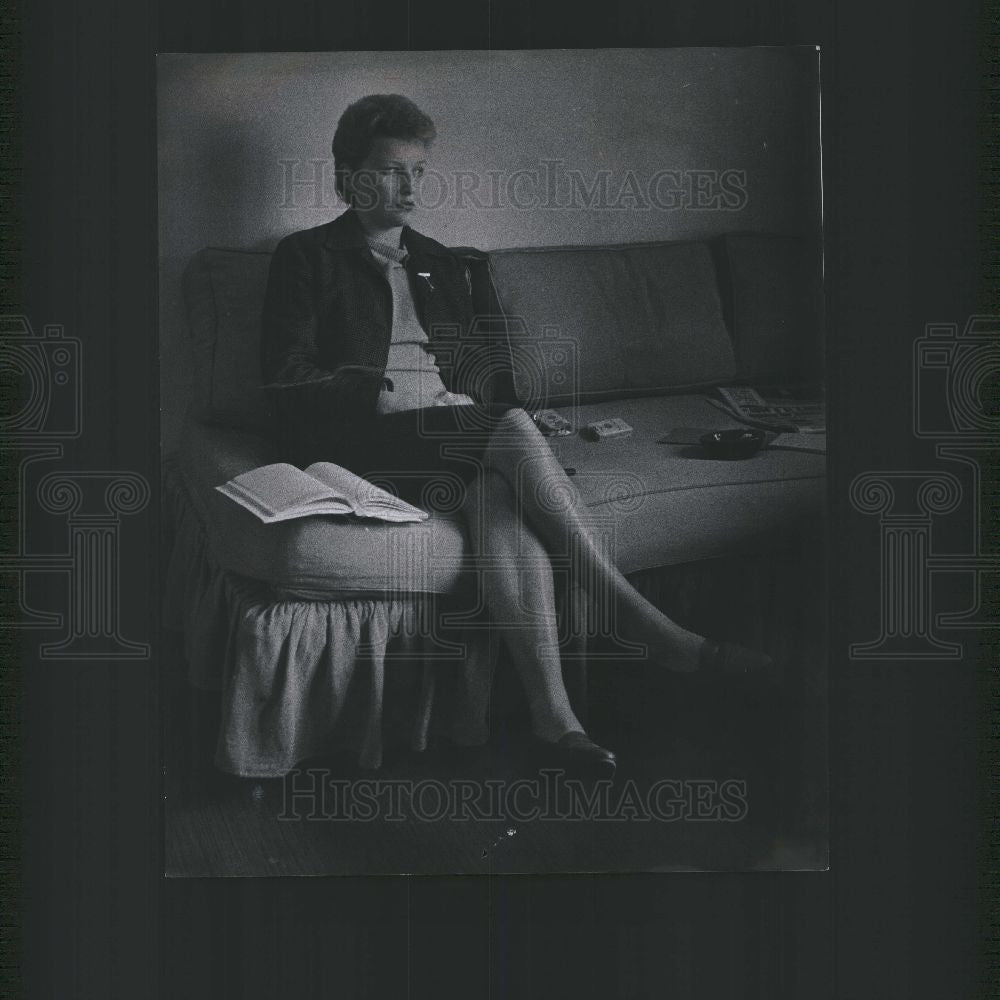 1962 Press Photo Emese Actress - Historic Images