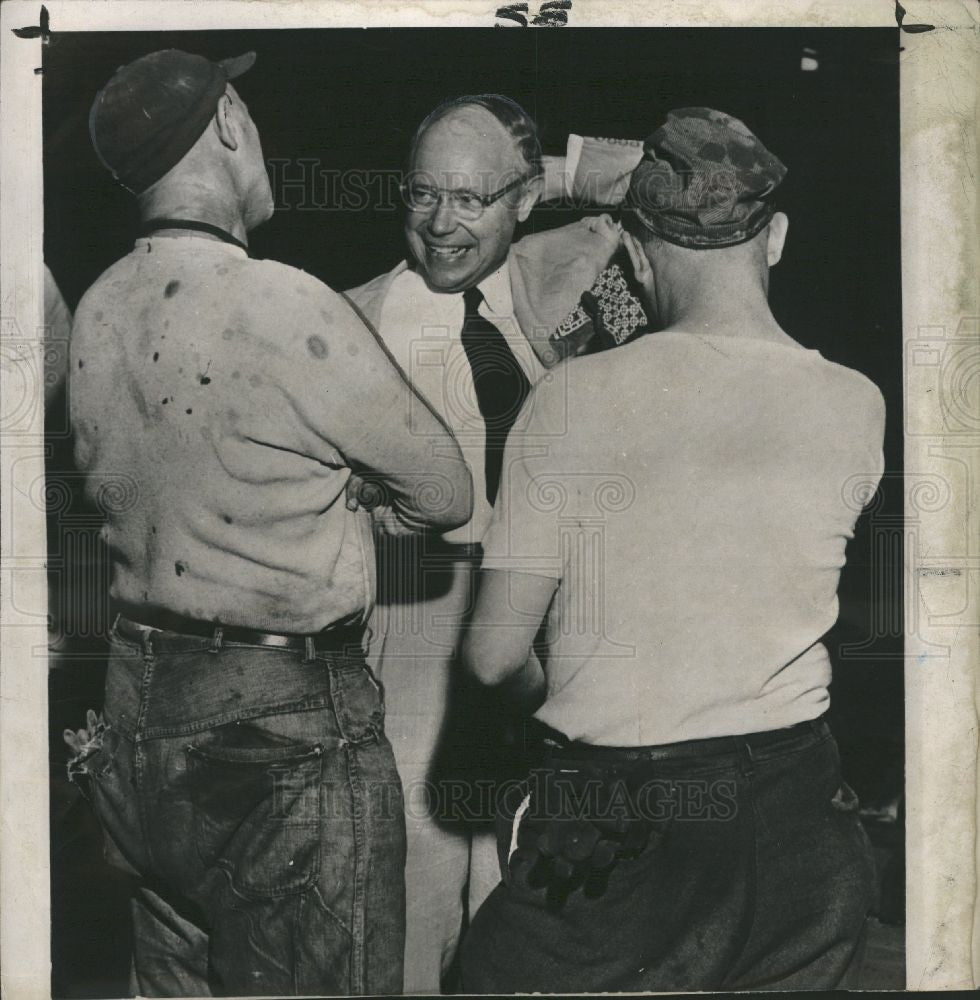 1950 Press Photo Sen Roberta Toft - Historic Images