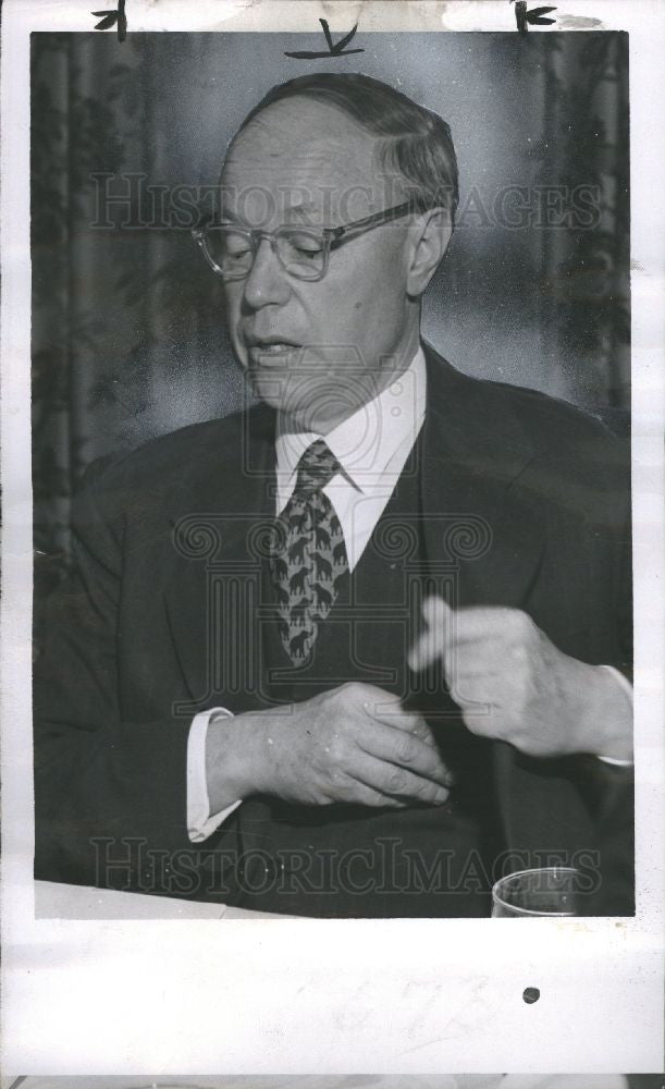 1952 Press Photo Ohio Republican Senator Robert Taft - Historic Images