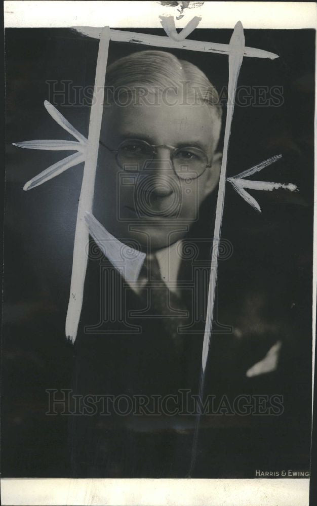 1935 Press Photo L.Taber Master Grange columbus Ohio. - Historic Images