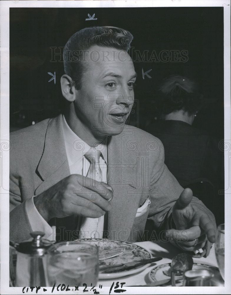 1957 Press Photo Bill Talbert, Tennis player - Historic Images