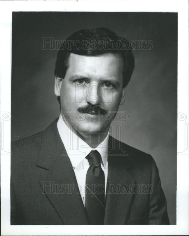 1990 Press Photo martin szymanski attorney detroit - Historic Images