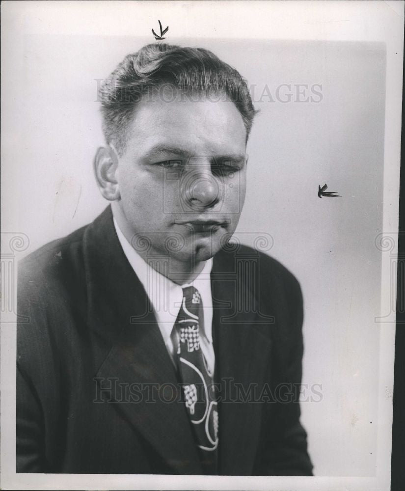 1948 Press Photo Frank Szymanski football player - Historic Images