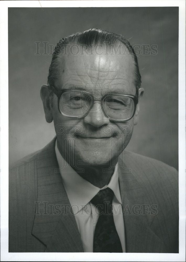 1992 Press Photo spartan motors ceo george sztykiel - Historic Images