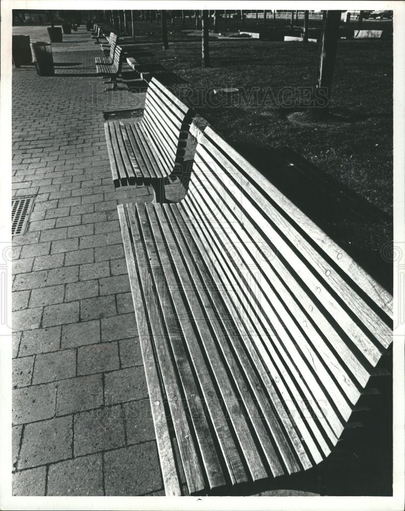 1981 Press Photo Hart Plaza - Historic Images