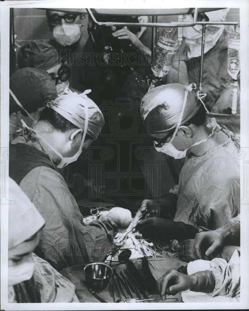 1979 Press Photo Heart Surgery - Historic Images