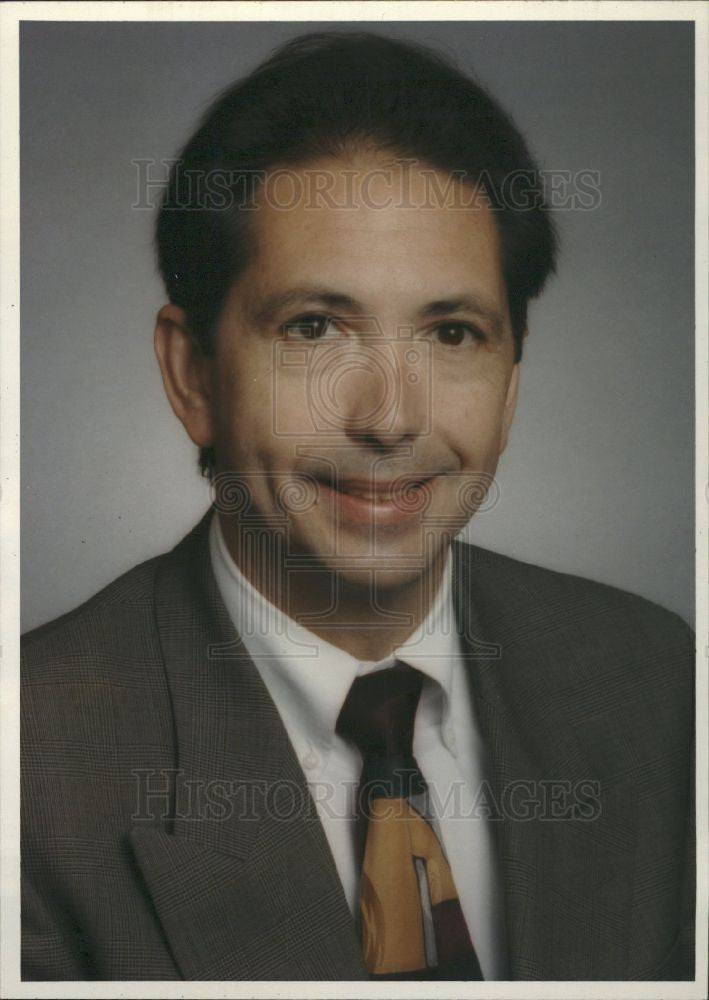 Press Photo John Szerlag Troy City Manager - Historic Images