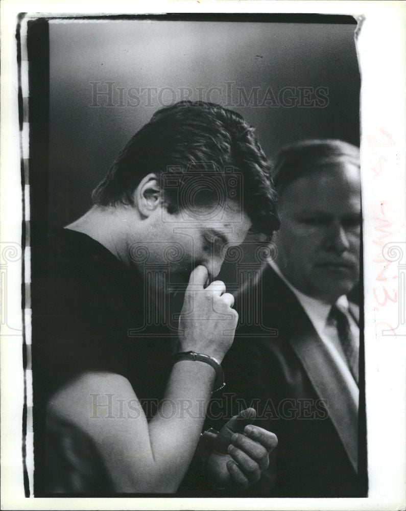 1990 Press Photo Steven Szeman Robbery - Historic Images