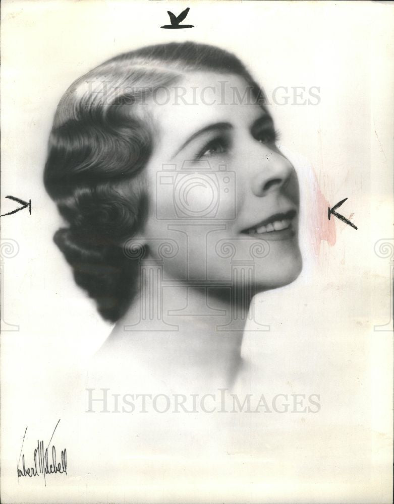 1948 Press Photo Enid Szantho contralto headshot - Historic Images