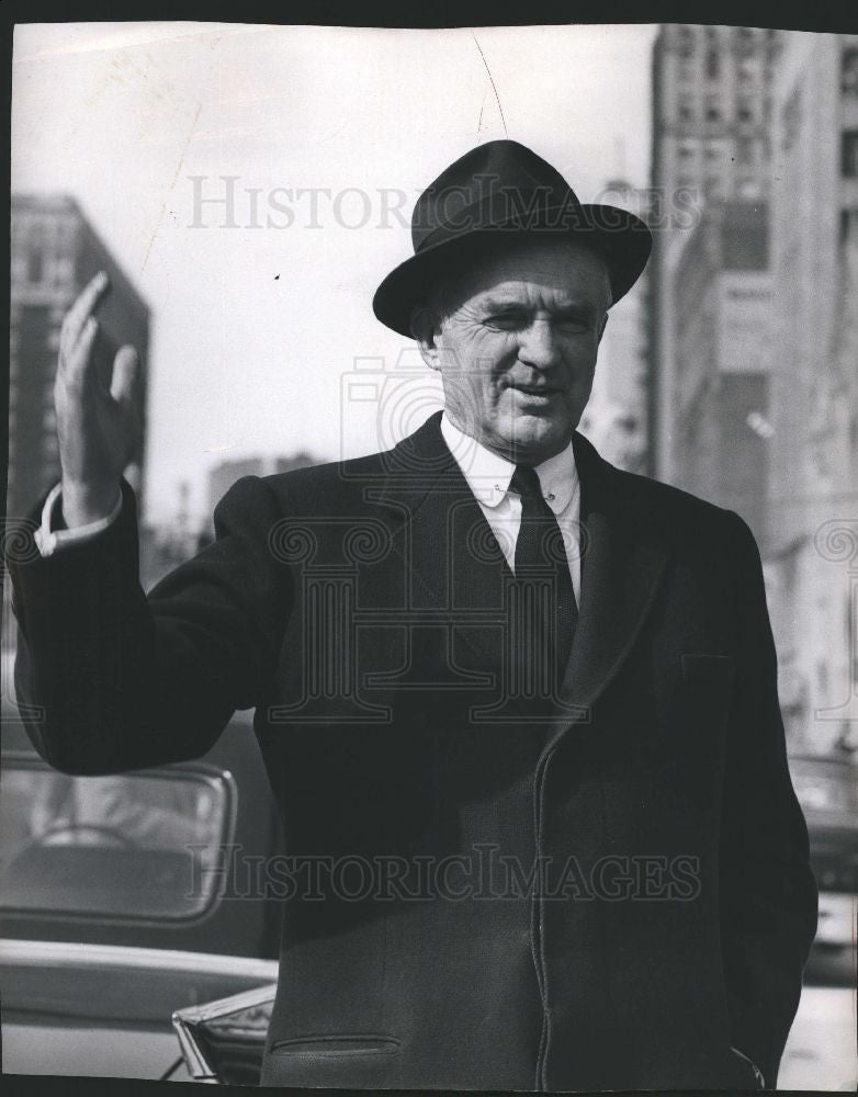1960 Press Photo Senator William Stuart Symington MI - Historic Images