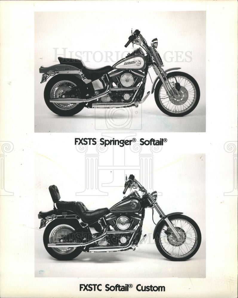 1993 Press Photo Harley-Davidson American motorcycle - Historic Images