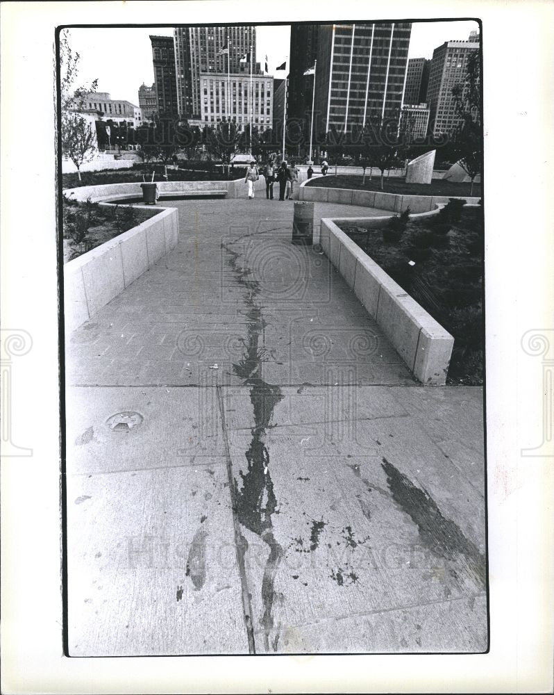 1979 Press Photo Hart Plaza - Historic Images