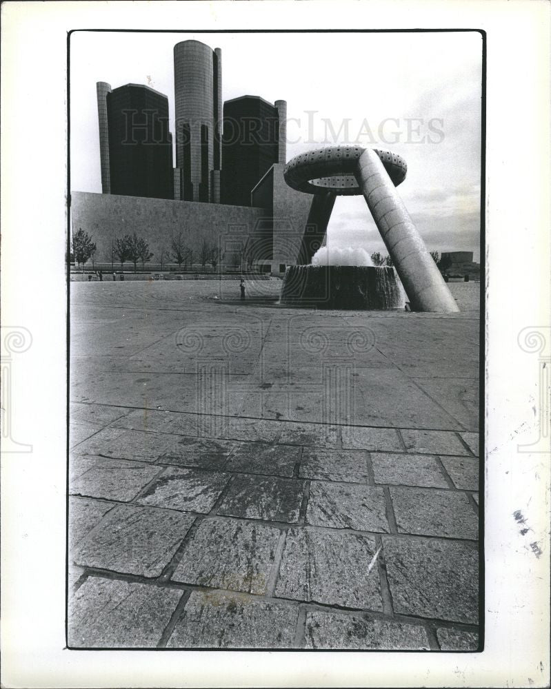 1979 Press Photo Hart Plaza 1979 - Historic Images
