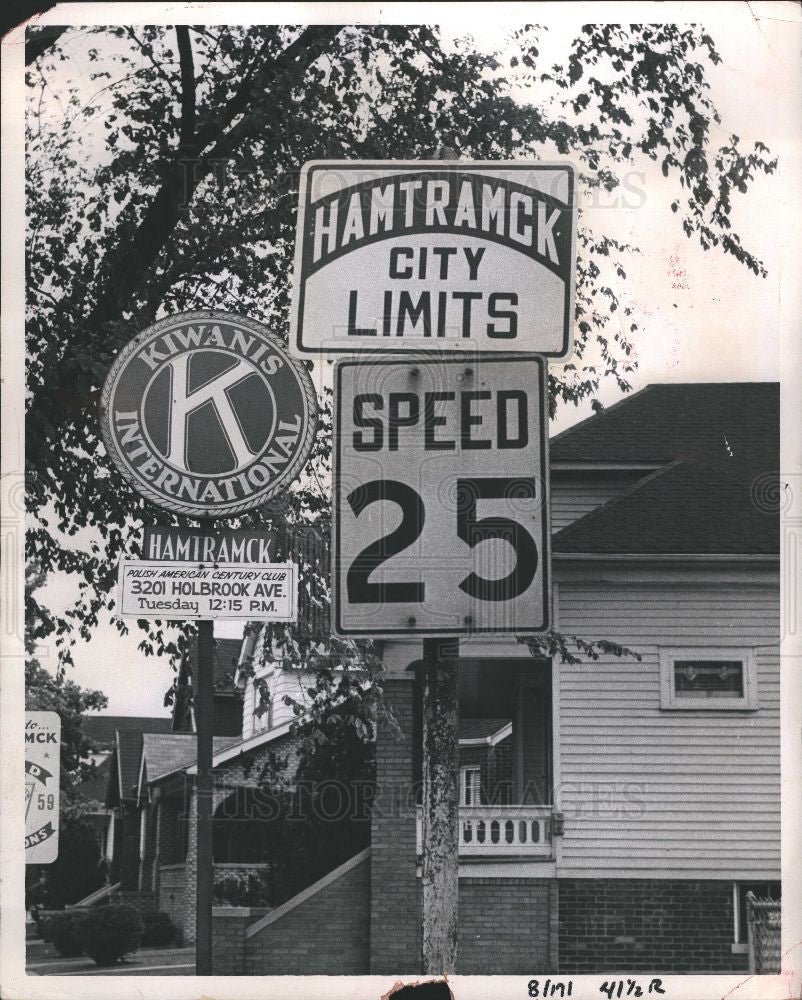 1969 Press Photo Hamtramck - Historic Images
