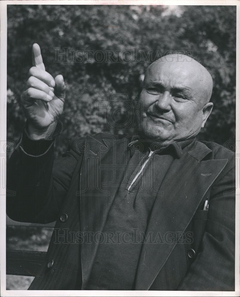 1962 Press Photo Joe Kassarinski Byelorussian - Historic Images