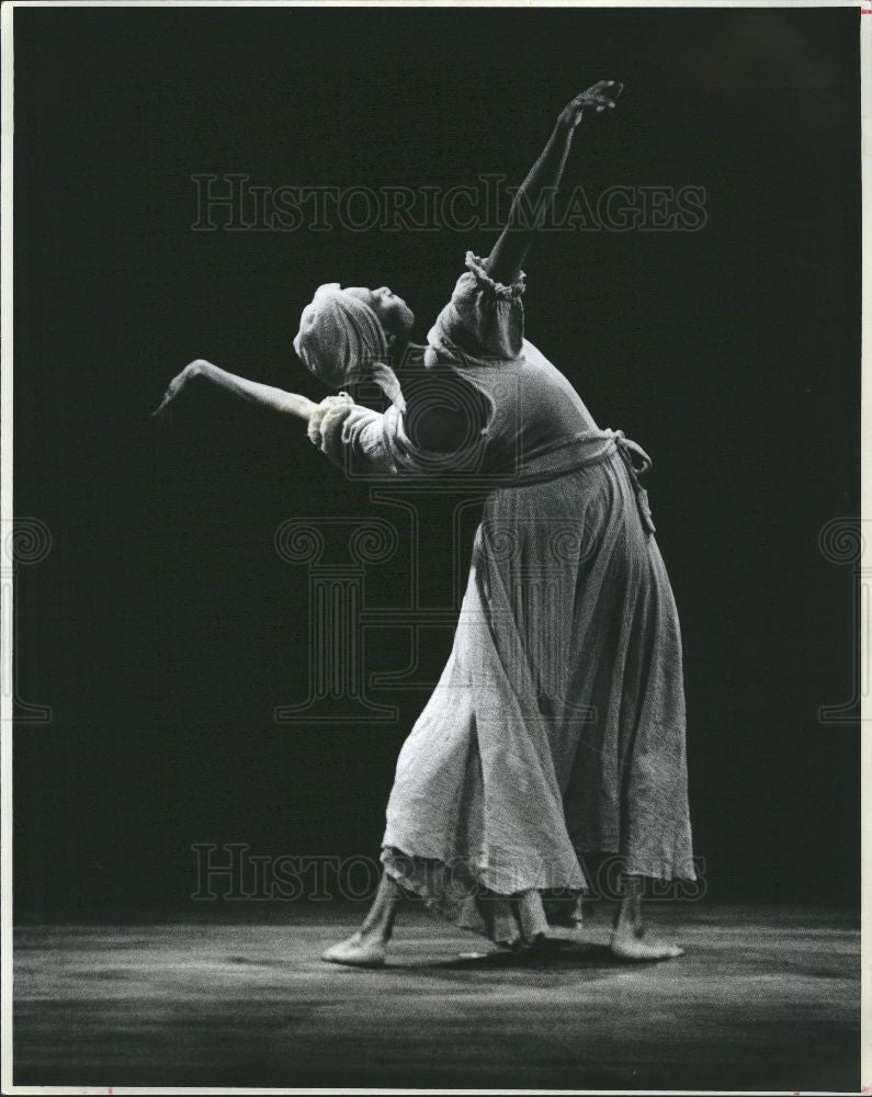 1985 Press Photo Dedra Williams, Harbinger Dance Co - Historic Images