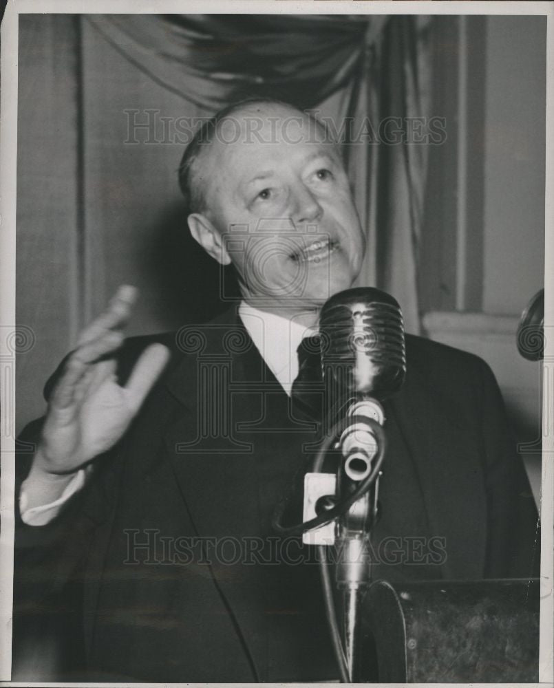 1948 Press Photo Robert Taft United States Senator Ohio - Historic Images