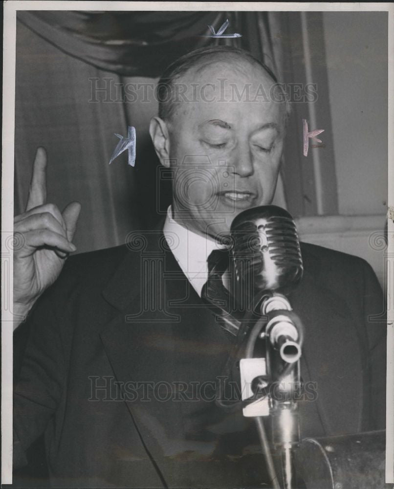1948 Press Photo Senator Robert Taft politician - Historic Images