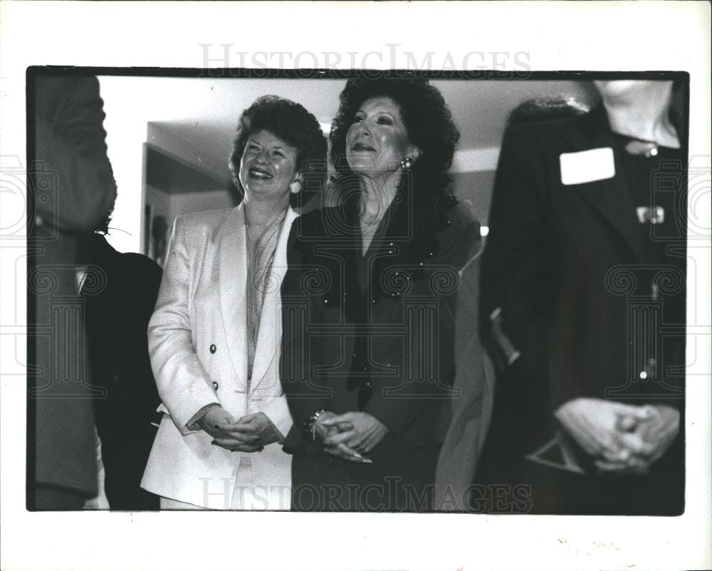 1993 Press Photo Debbie Stabenow Emily's list Mark-Ross - Historic Images